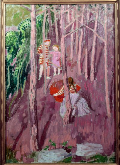 Lapset Silencion metsässä tekijältä Maurice Denis