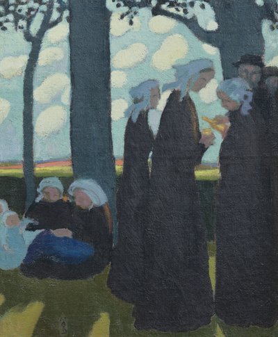 Ilta Binicin lähellä, noin 1895 tekijältä Maurice Denis