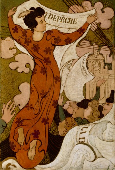 Toulousen lähetys, 1892 tekijältä Maurice Denis