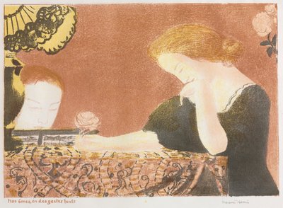 Love: Our Souls, in Slight Gestures, 1892-1898, julkaistu 1911. tekijältä Maurice Denis