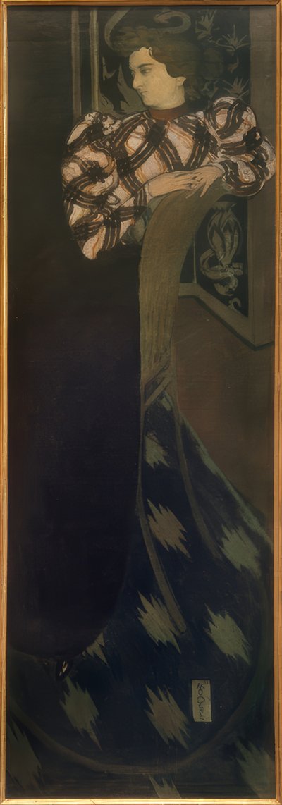 Madame Ranson vihreässä tekijältä Maurice Denis