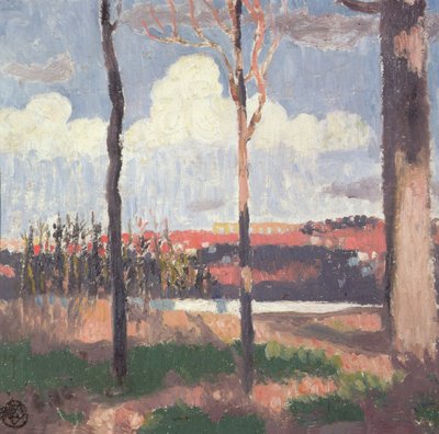 Marlyn akvedukti Pecqistä nähtynä tekijältä Maurice Denis