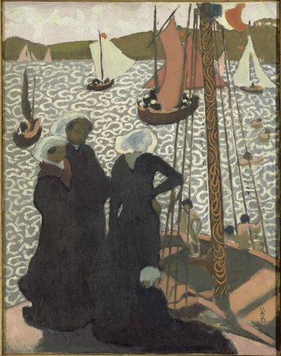 Regatat Perros-Guirecissä Regatit Perros-Guirecissa, 1892. tekijältä Maurice Denis