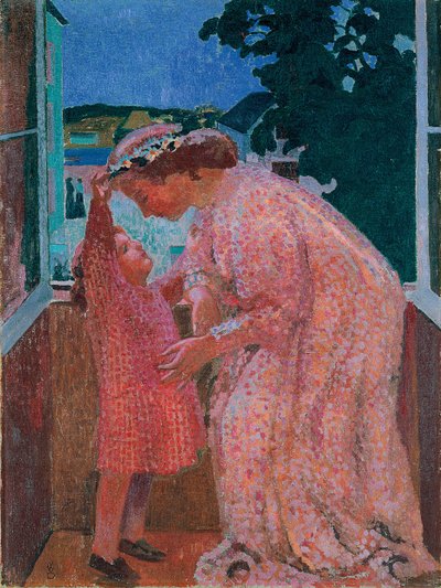 The Crown of Daisies, n. 1906 tekijältä Maurice Denis
