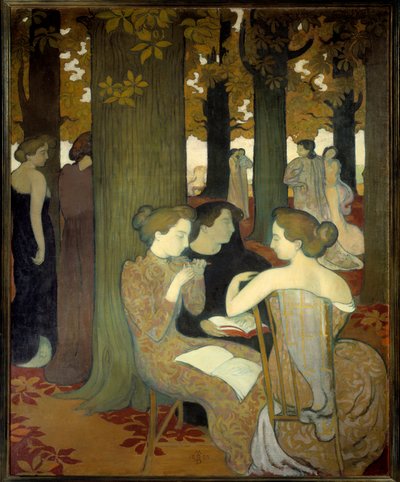 Musesissa tai puistossa tekijältä Maurice Denis