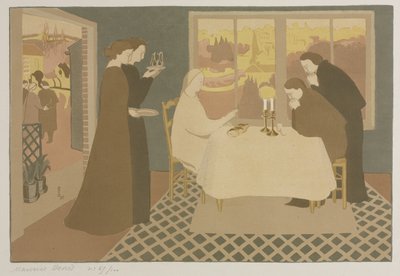 Pyhiinvaeltajat Emmauksessa tekijältä Maurice Denis