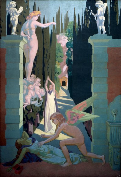 The Story of Psyche Paneeli neljä. Venuksen kosto, 1908. tekijältä Maurice Denis