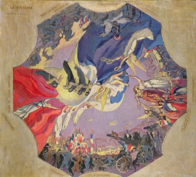 Voitto 1918 (öljy kankaalle) tekijältä Maurice Denis