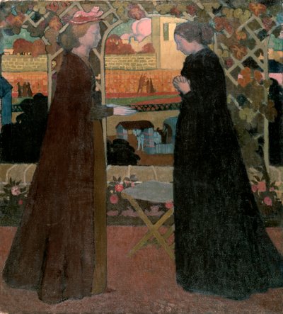 Vierailu, 1894. tekijältä Maurice Denis