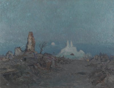 Uponnut tie, Hangard, 1918 tekijältä Maurice Galbraith Cullen