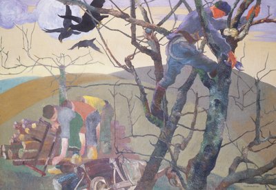 The Wood Gatherers (öljy kankaalle) tekijältä Maurice Langaskens