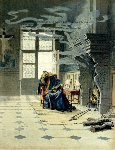 Ranskan historia: Luconin juhlassa hän, josta tuli kardinaali Richelieu (Armand Jean du Plessis tekijältä Maurice Leloir