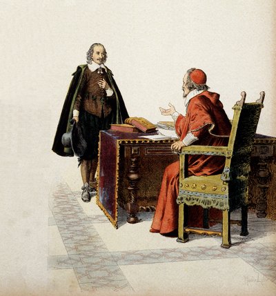 Ranskan historia: kardinaali de Richelieu (Armand Jean du Plessis tekijältä Maurice Leloir