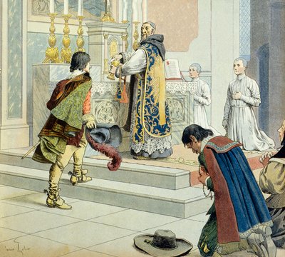 Ranskan historia: Francois Leclerc du Tremblay sanoi isä Josephin (1577-1638) kardinaali Richelieun (Armand Jean du Plessis) eminence grise (luottamusmies ja yhteistyökumppani) tekijältä Maurice Leloir