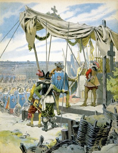 Muskettisoturit - Maurice Leloirin teoksessa Richelieu. tekijältä Maurice Leloir