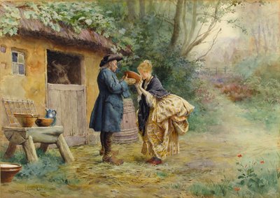 Maitojuoma, 1882. tekijältä Maurice Leloir