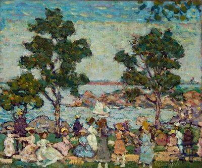 Maisema (puistomaisema) tekijältä Maurice Prendergast