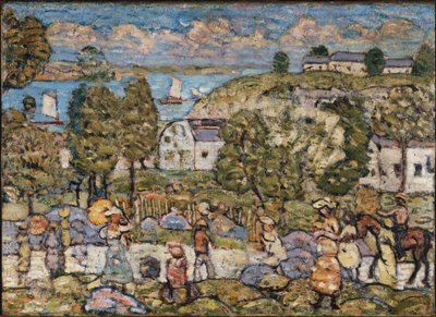 Maisema Nahantin lähellä tekijältä Maurice Prendergast