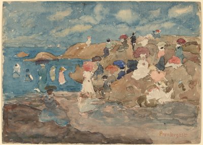 Reveren ranta tekijältä Maurice Brazil Prendergast