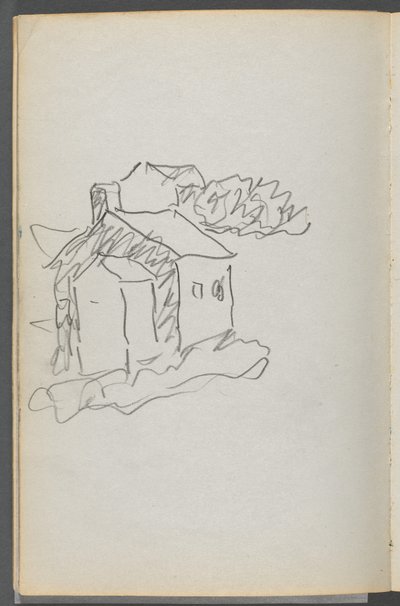 Luonnoslehti, The Dells, nro 127, sivu 046: Talo. tekijältä Maurice Prendergast