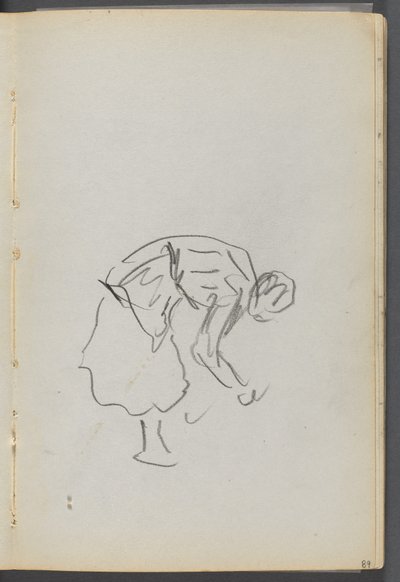 Luonnoslehti, The Dells, N° 127, sivu 089: Taivutettu hahmo. tekijältä Maurice Prendergast