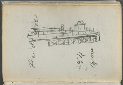 Luonnoslehti, The Dells, nro 127, sivu 186: Dock tekijältä Maurice Prendergast
