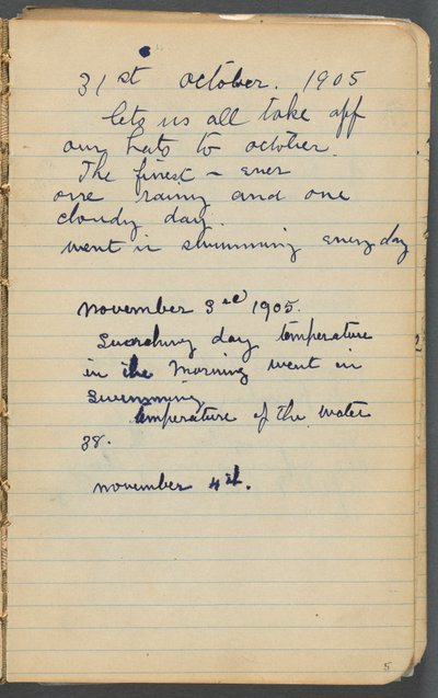 Luonnoslehti, sivu 005: Notes tekijältä Maurice Prendergast