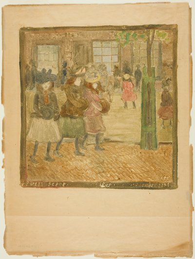 Katukuvaus tekijältä Maurice Prendergast