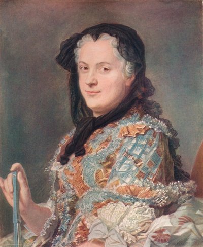 Marie Leczinska, 1748. tekijältä Maurice Quentin de La Tour