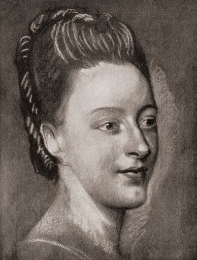 Isabelle de Charriere, La Tour, pub.1920 tekijältä Maurice Quentin de la (after) Tour