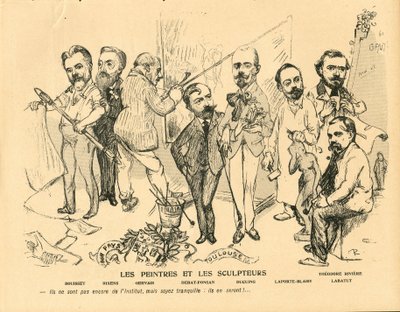 The Butter Plate, numero 229, Satiirinen väreissä tekijältä Maurice Radiguet