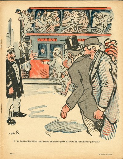 Voilautanen, numero 381, satiirinen väri tekijältä Maurice Radiguet