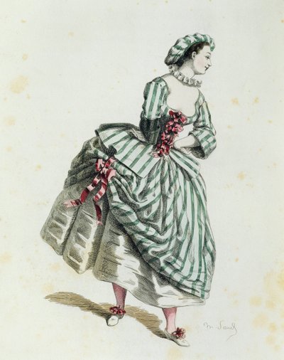 Corallina vuonna 1744, kirjoittanut Maurice Sand (1823-1889) tekijältä Maurice Sand