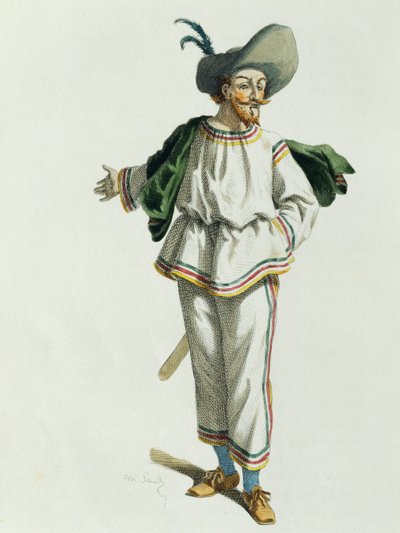 Tabarino vuonna 1618, Maurice Sand (1823-1889). tekijältä Maurice Sand