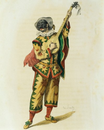 Trivellino vuonna 1645, kirjoittanut Maurice Sand (1823-1889) tekijältä Maurice Sand