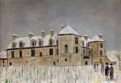 Chateau du Clos Vougeot tekijältä Maurice Utrillo