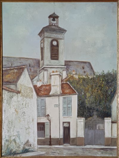 Sainte-Magruerite-kirkko tekijältä Maurice Utrillo