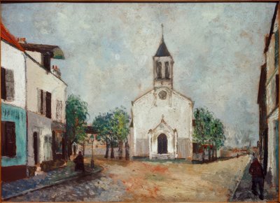 Kirkko Villanteusessa tekijältä Maurice Utrillo
