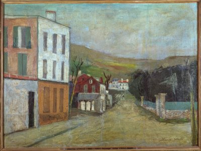Korsikan maisema tekijältä Maurice Utrillo
