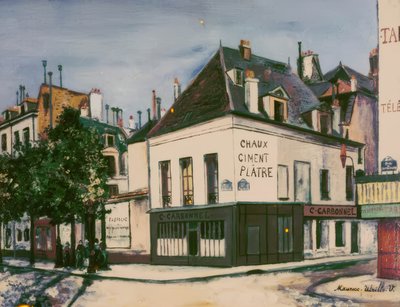 Maison Carbonnel, Quai de la Tournelle tekijältä Maurice Utrillo