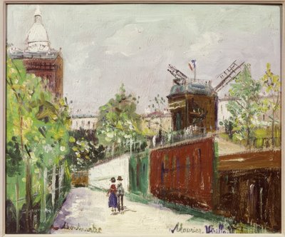 Le Moulin de la Galette tekijältä Maurice Utrillo