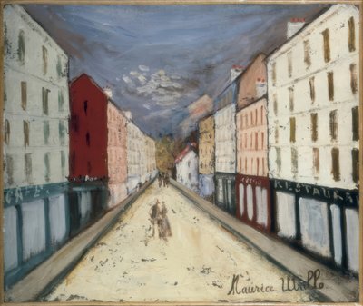 Pariisin tie tekijältä Maurice Utrillo