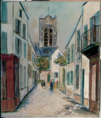 Pariisin tie tekijältä Maurice Utrillo