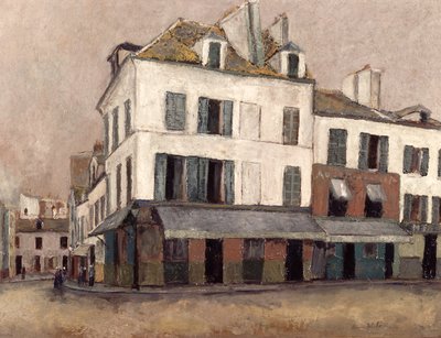 Place du Tertre Montmartressa tekijältä Maurice Utrillo