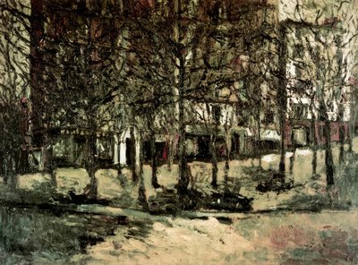 Paikka Montmartressa tekijältä Maurice Utrillo