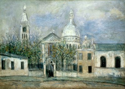 Saint-Pierre-de-Montmartre tekijältä Maurice Utrillo