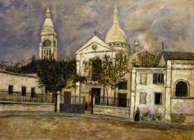 Saint-Pierre-de-Montmartre von Maurice Utrillo