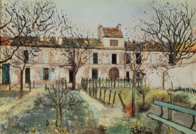 Montmagnyn puutarha  tekijältä Maurice Utrillo