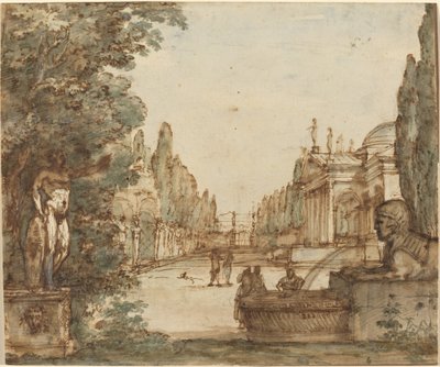 Capriccio palladialaisen huvilan kanssa tekijältä Mauro Antonio Tesi