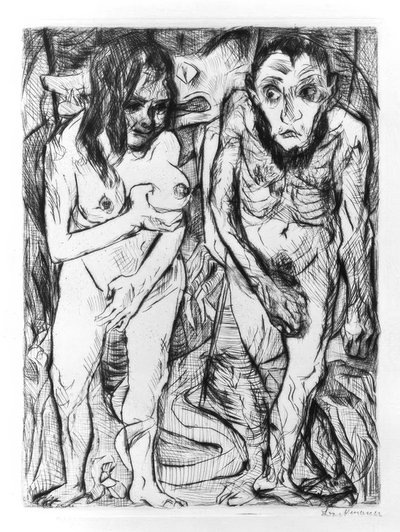 Aatami ja Eeva tekijältä Max Beckmann